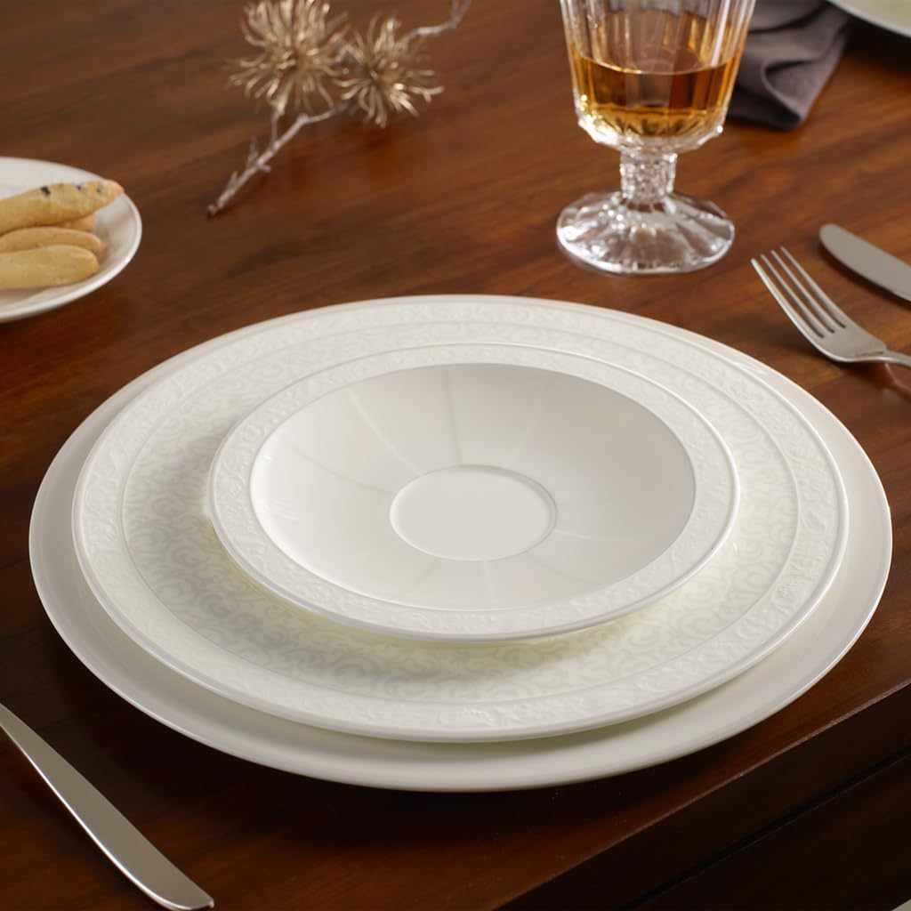Villeroy & Boch 10-4392-2680 Gray Pearl Platzteller, Porzellan 1043922680 Mehrfarbig