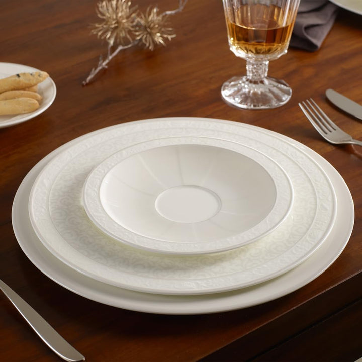 Villeroy & Boch 10-4392-2680 Gray Pearl Platzteller, Porzellan 1043922680 Mehrfarbig