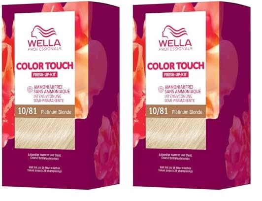 Wella Professionals Color Touch demi-permanente Haarfarbe ohne Ammoniak – Haarfärbemittel mit bis zu