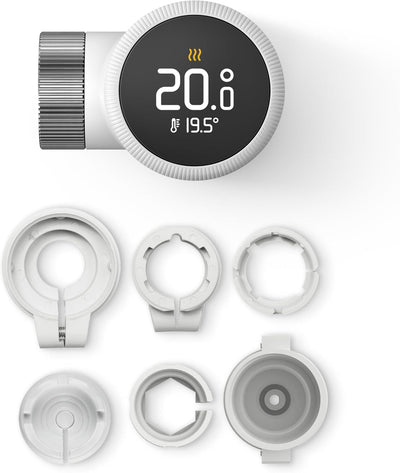 tado° Smartes Heizkörperthermostat X, Heizungssteuerung per App und Smart Speaker (Alexa, Siri, Goog