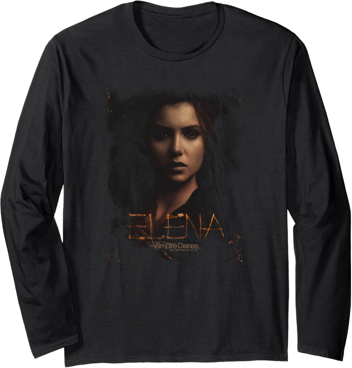 Vampire Diaries Elena Smokey Veil Langarmshirt