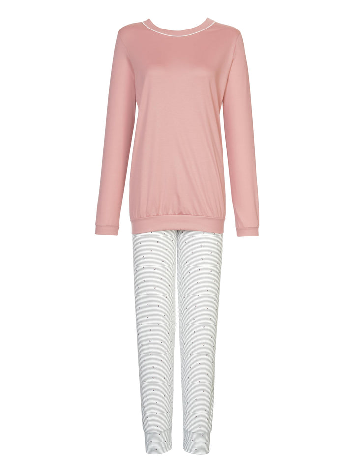 CALIDA Sweet Dreams Bündchen-Pyjama Damen 32-34 Rose Bud, 32-34 Rose Bud