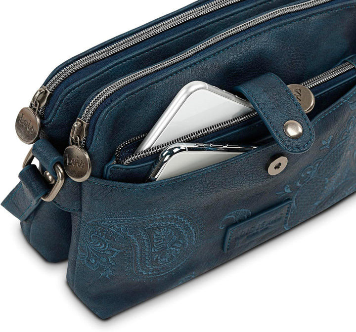 Lois - Handtasche Damen Umhängetasche Damen Klein &amp; Stilvoll Handtasche Damen Umhängetasche Crossbod