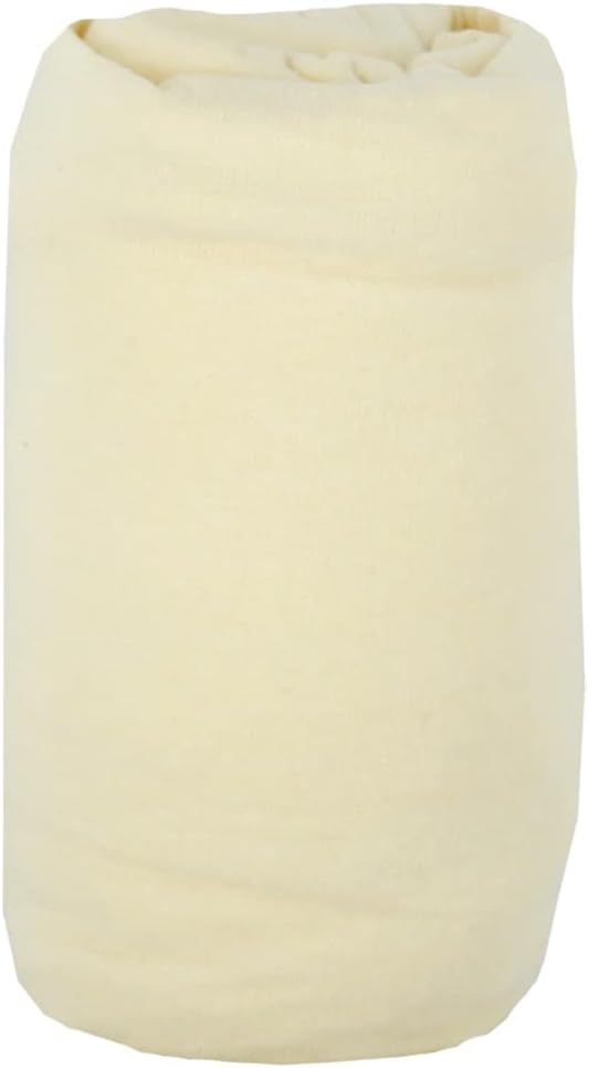 Babycalin Spannbettlaken, 100% Baumwolle, 60 x 120 cm 60 X 120 cm (1 Stuck) Elfenbein, 60 X 120 cm (