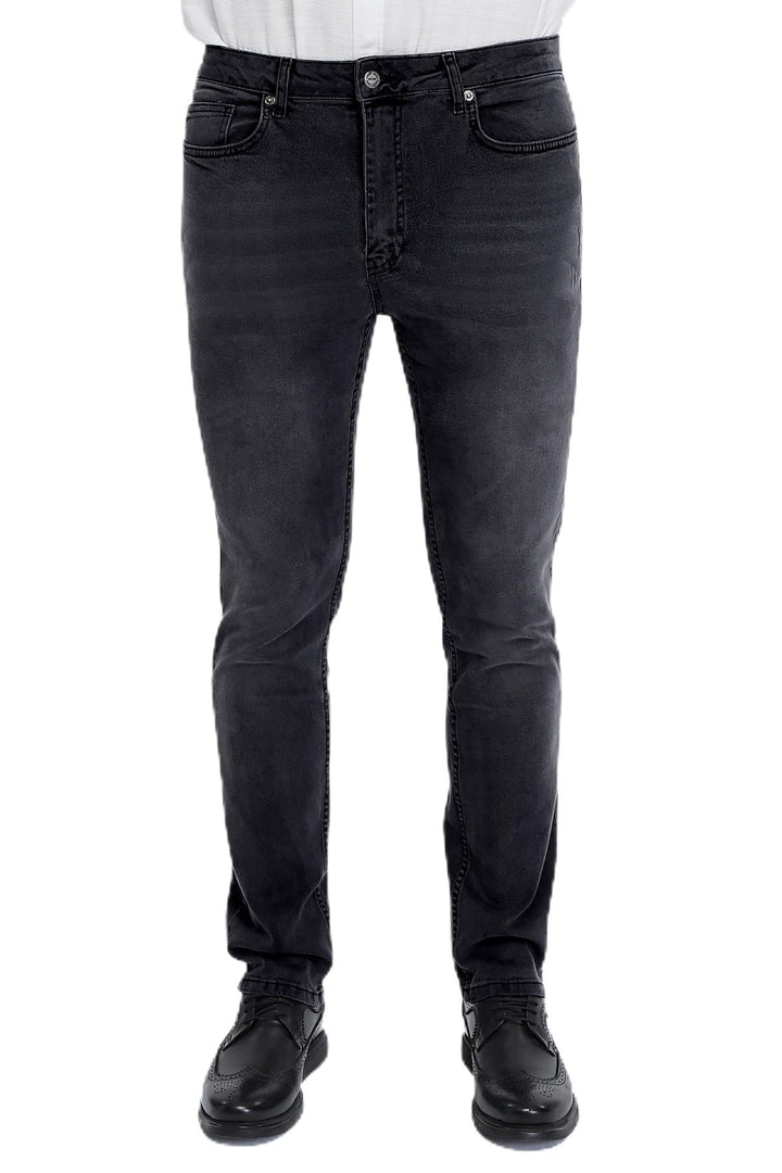 Herren Jeans Regular Fit, Stretch Jeanshose, Herren High Waist, Straight Cut, Basic Washed, Männer H
