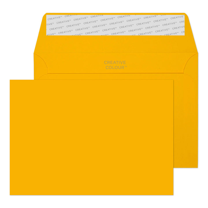 Blake Envelopes Creative Colour 104 Briefumschläge Haftklebung Ei Gelb C6 114 x 162 mm - 120g/m² | 5