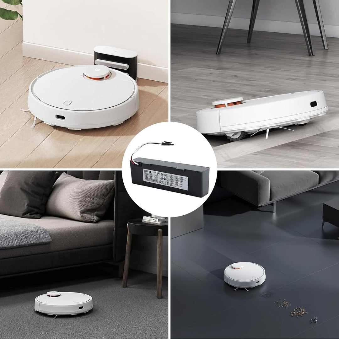 14.4V 3400mAh li-ion Akku für Xiaomi Mop 2S / Mop Pro/Mop P Roboter Staubsauger, Ersatzakku kompatib