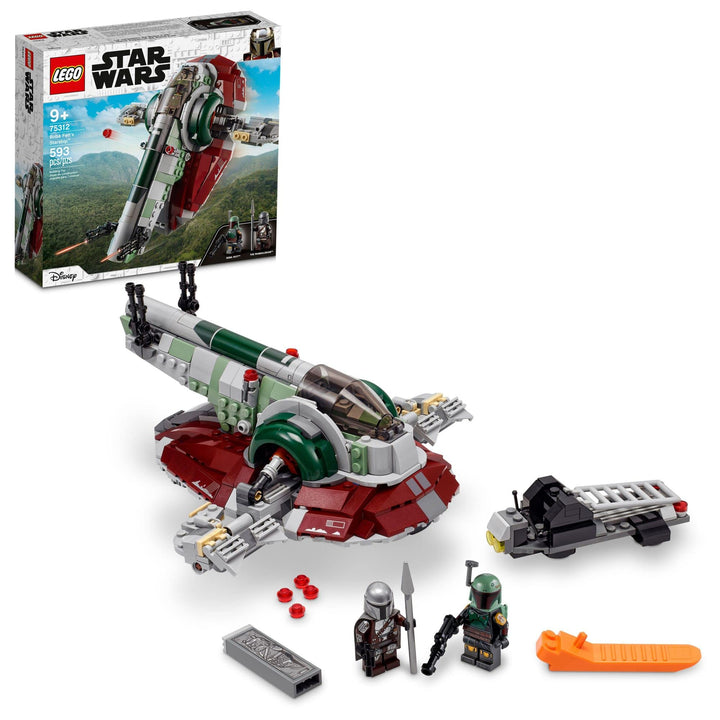 LEGO Star Wars Boba Fett’s Starship 75312 Fun Toy Building Kit; Awesome Gift Idea for Kids; New 2021