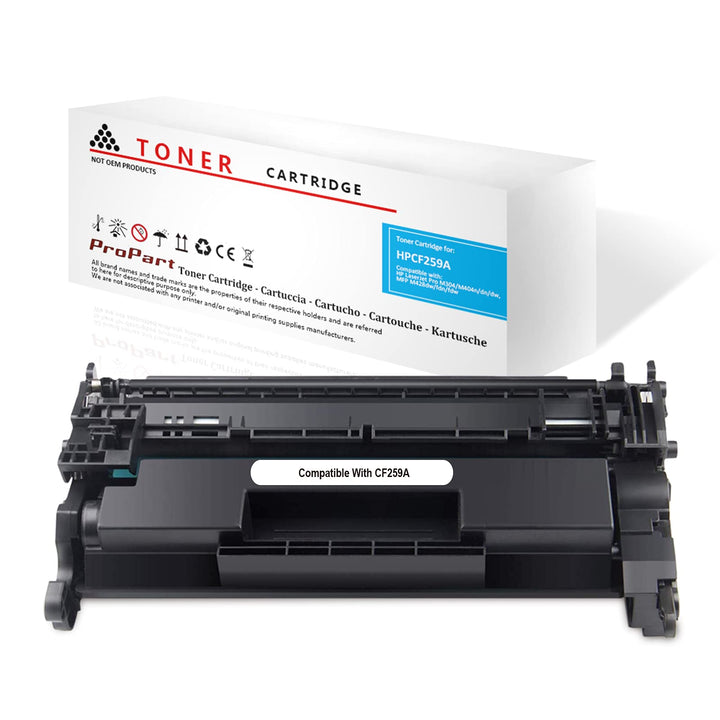 BeOne 1X 59A CF259A 59X CF259X Kompatible Tonerkartusche für Laserjet Pro M404 M404n M404dn M404dw M