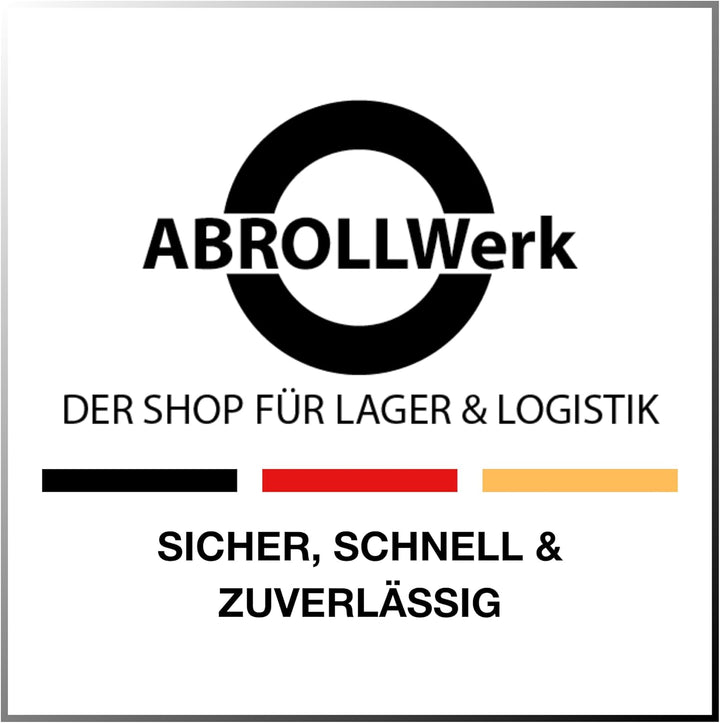 2X Gitterwagen für gelbe Säcke mit 3 Seitengittern – 2er Set Rollbehälter mit 1650 mm Vzb als Perfek