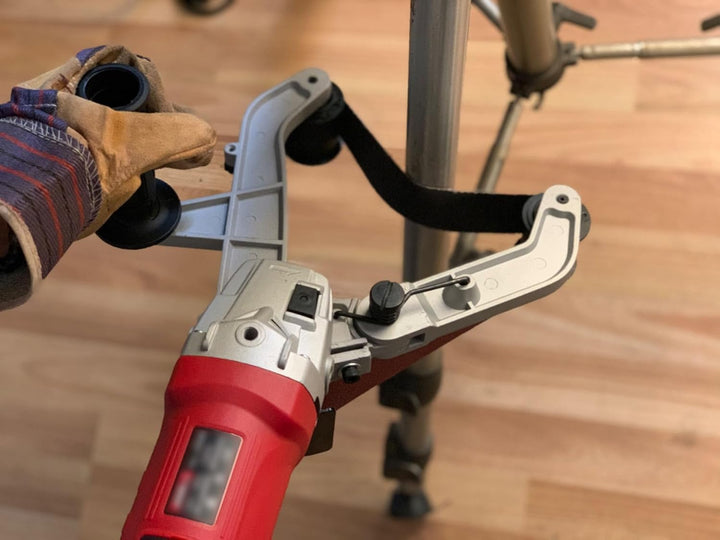 Aidelife Rohrbandschleifer-Aufsatz Adapter Zubehör, Edelstahl, Metall, Holz,Rohrpolieren, Schleifen