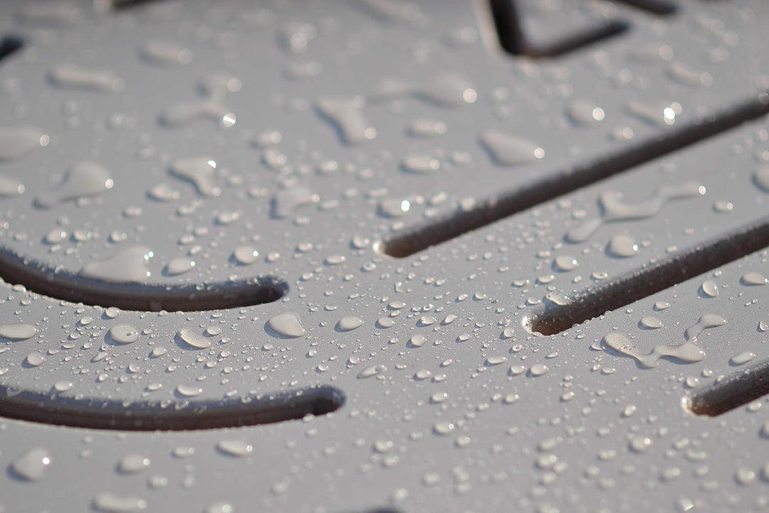 Castelmerlino Zubehör für die Dusche, Marine-Sperrholz, Taupe, 96 x 56 cm 96 x 56 Taupe, 96 x 56 Tau