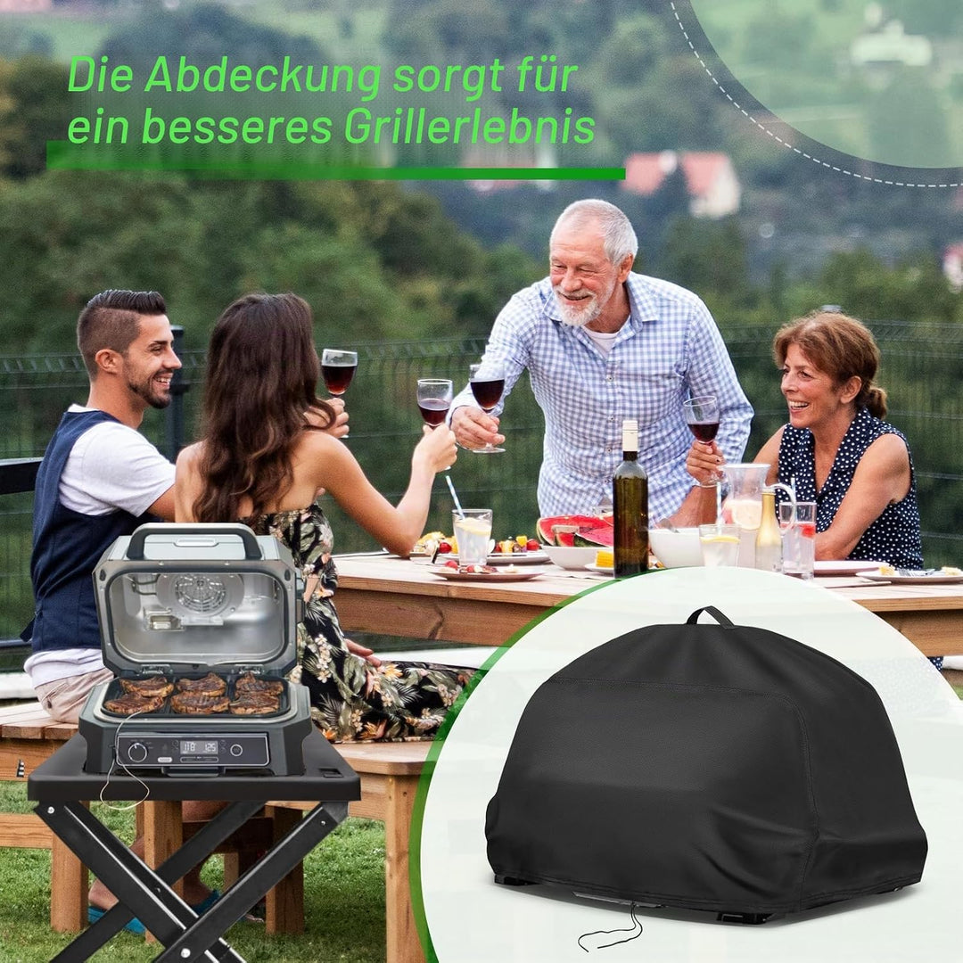 Grillabdeckung für Ninja Woodfire Pro XL Elektrogrill & Smoker, wasserdichte Outdoor-Elektrogrill-Ab