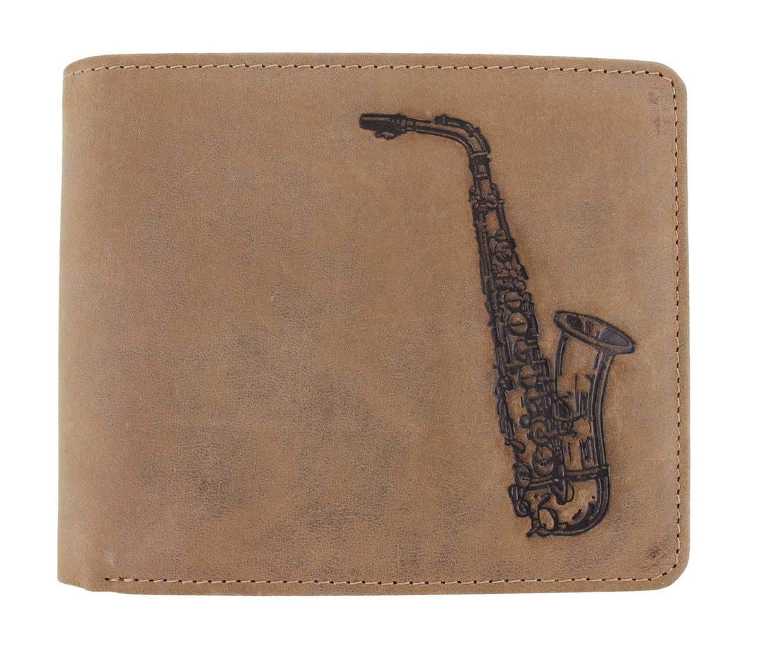 Geldbeutel Saxofon