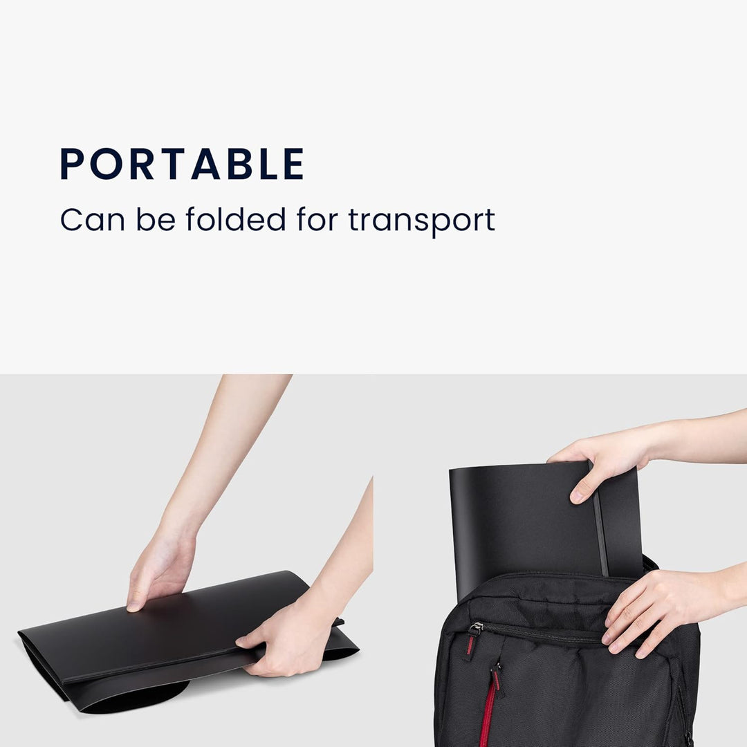 kwmobile Tragbarer Sonnenschutz für Laptop - Blendschutz für Bildschirm - Visier zum Arbeiten im Fre