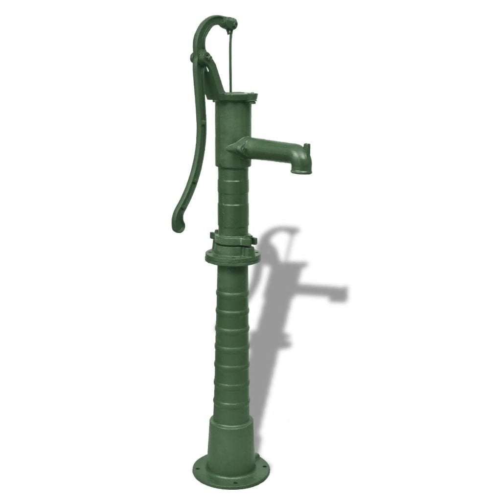 yorten Schwengelpumpe Handschwengelpumpe Gartenpumpe Handpumpe Gusseisen Manuell Wasserpumpe und Stä