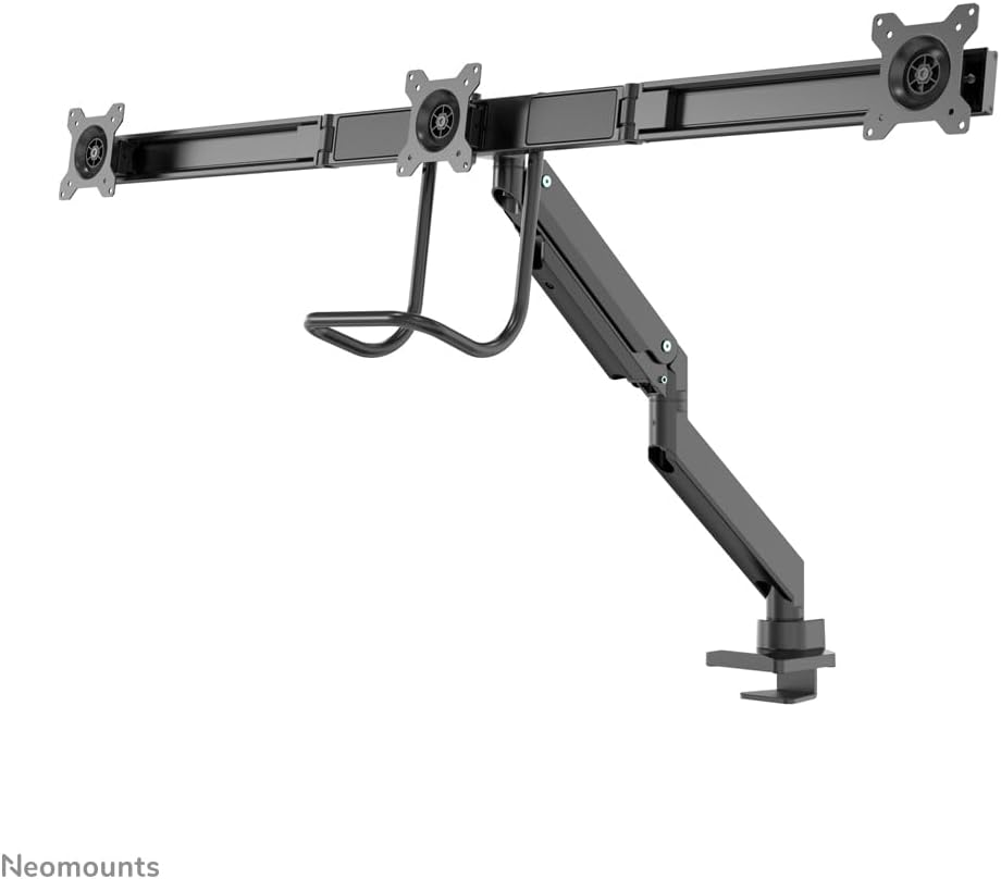 Neomounts NM-D775DX3 68,6 cm (27") Schwarz Tisch/Bank