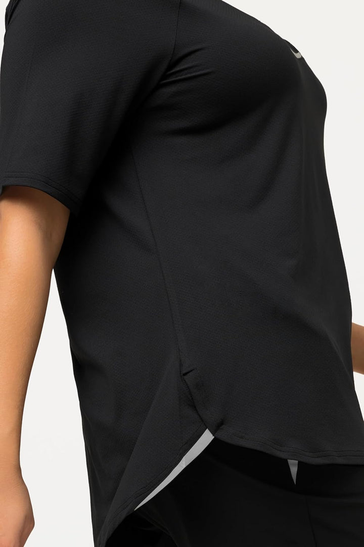 Ulla Popken Damen T-Shirts 42-44 Schwarz, 42-44 Schwarz