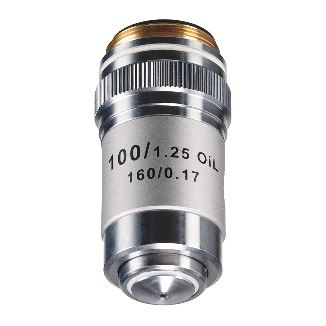Bresser Objektiv - 5941300 - ACR-100x achromatisch (Öl, Mikroskop) Single, Single