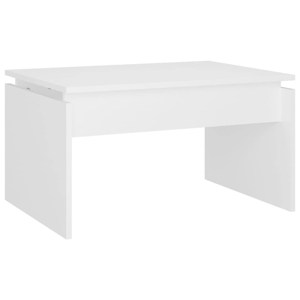 Couchtisch Weiss 68x50x38 cm Spanplatte
