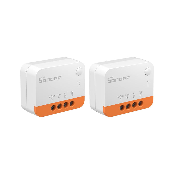 SONOFF Zigbee Smart Schalter,ZBMINIL2 2 Stück 2 Way Smart Switch(Kein Neutralleiter Erforderlich),Sm