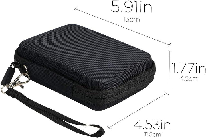 co2CREA Harttasche 2-in-1 für Samsung T7 Touch / T7 Portable SSD 500GB 1TB 2TB, Schutzhülle Aufbewah