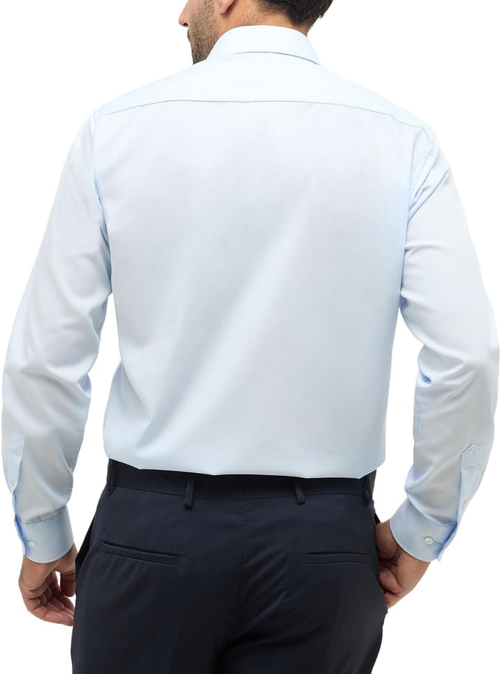 eterna Herren Original Shirt MODERN FIT 42 Kragen / 67 Ärmel Hellblau, 42 Kragen / 67 Ärmel Hellblau