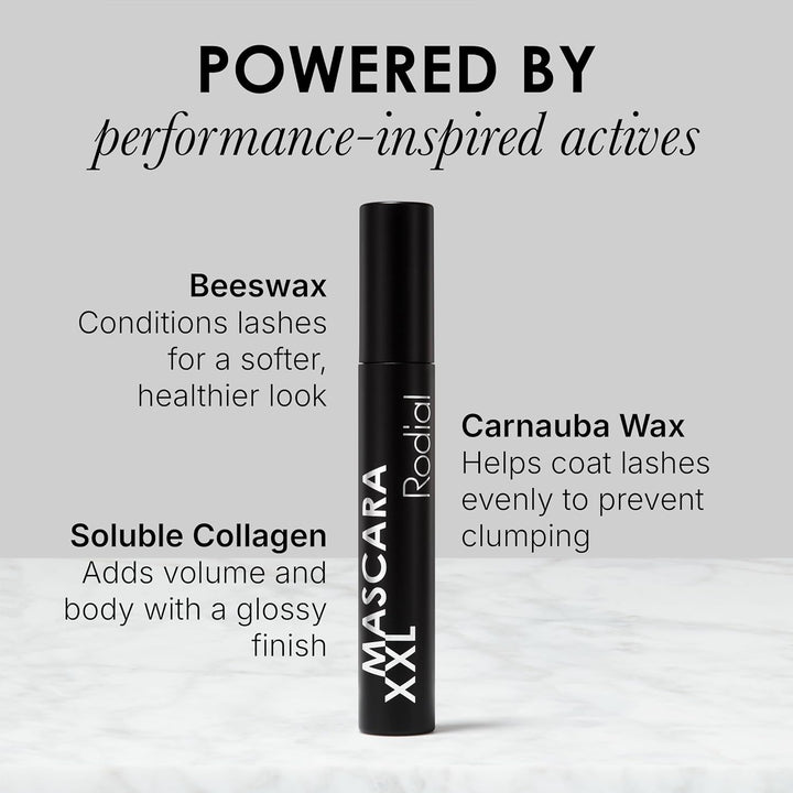 Rodial Glamolash Mascara, XXl, black, 1er Pack (1 x 13 ml), Unscented XXI Black, XXI Black