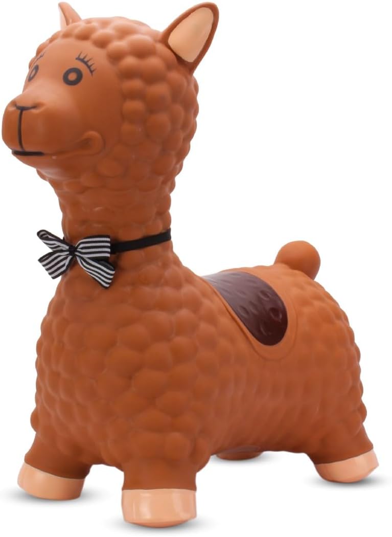 sun baby Hüpftiere ab 1 Jahr mit Pumpe aufblasbares Hüpfspielzeug aus Hochwertigem und Strapazierfäh