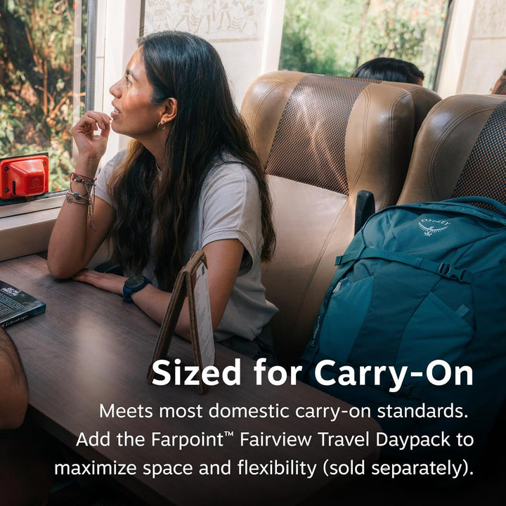 Osprey Damen Fairview 40 Backpack O/S Schwarz, O/S Schwarz