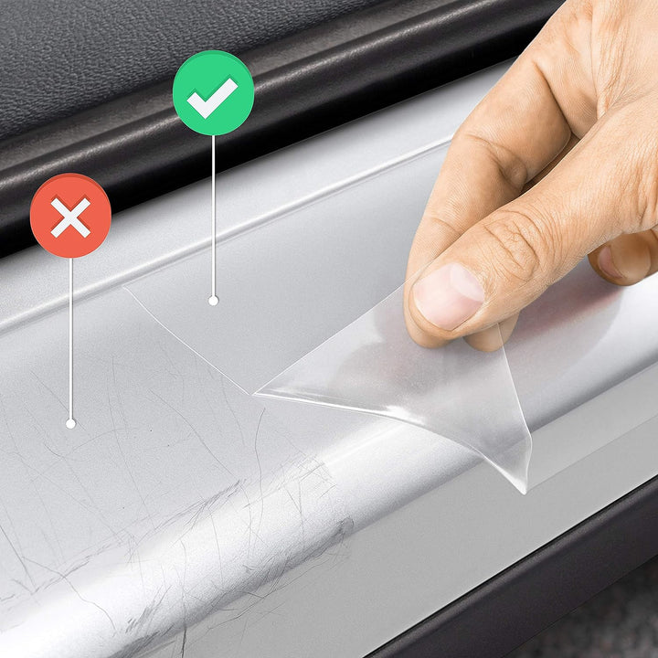 Luxshield Auto Einstiegsleisten Schutz für BMW 3er Touring 6 (VI) F31 I 2012-2019 - Schutzfolie Auto