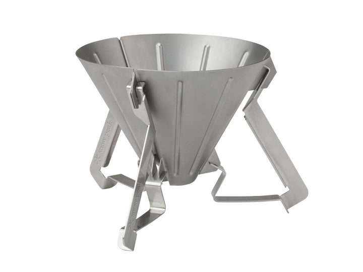 Snow Peak Field Barista CS-117 Kaffee-Tropfer, zusammenklappbar, Edelstahl, Stahl Einheitsgrösse, St