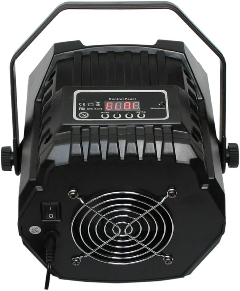 E-Lektron B102 Seifenblasenmaschine RGB LED-Beleuchtung und Fernbedienung inkl. 5L Seifenblasenfluid