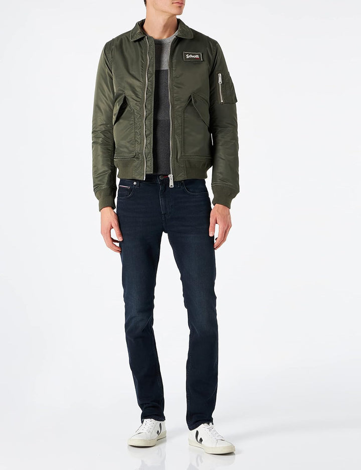 Schott NYC Unisex Bombers XS Sage Kaki, XS Sage Kaki