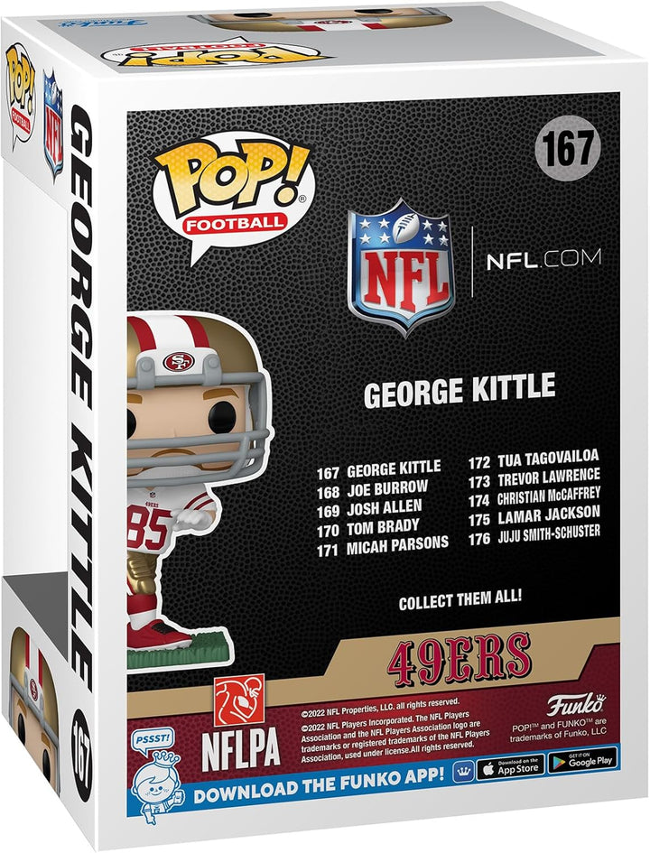 Funko Pop! NFL: 49ers - George Kittle - Vinyl-Sammelfigur - Geschenkidee - Offizielle Handelswaren -