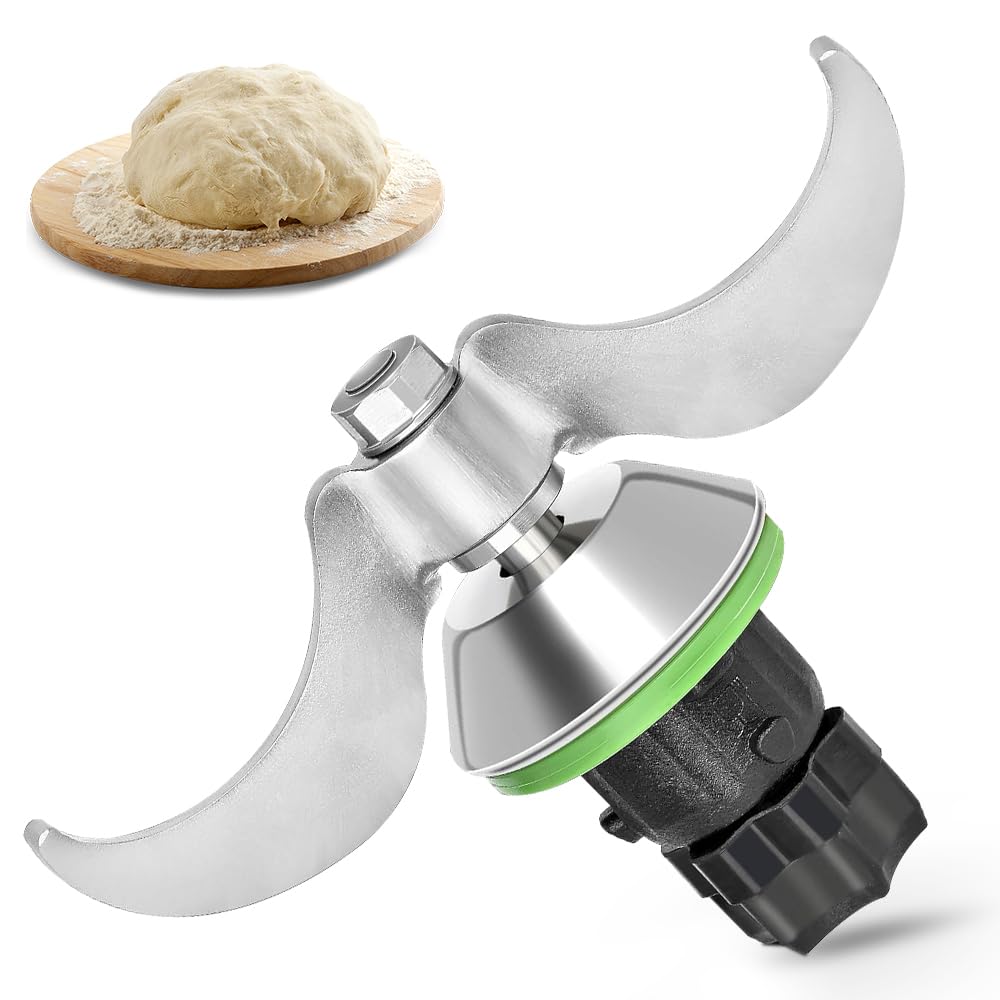 Teigmesser Thermomix TM6, Teigmesser für Thermomi TM6 TM5, Edelstahl Teigmischmesser, Messer für Vor
