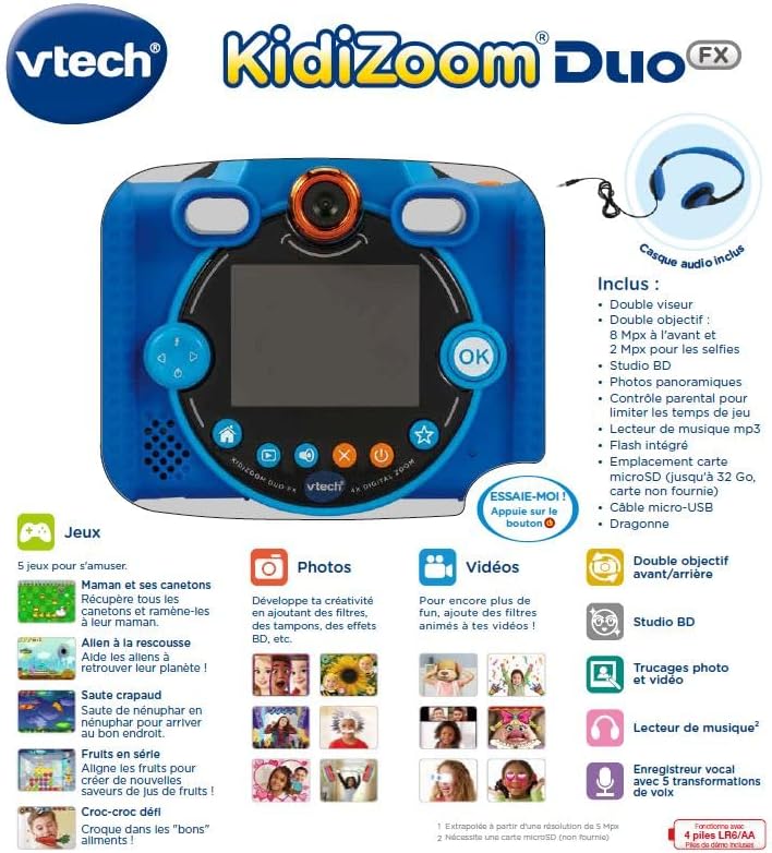 VTECH ELECTRONICS EUROPE BV 80-519905 Multimédias, blau