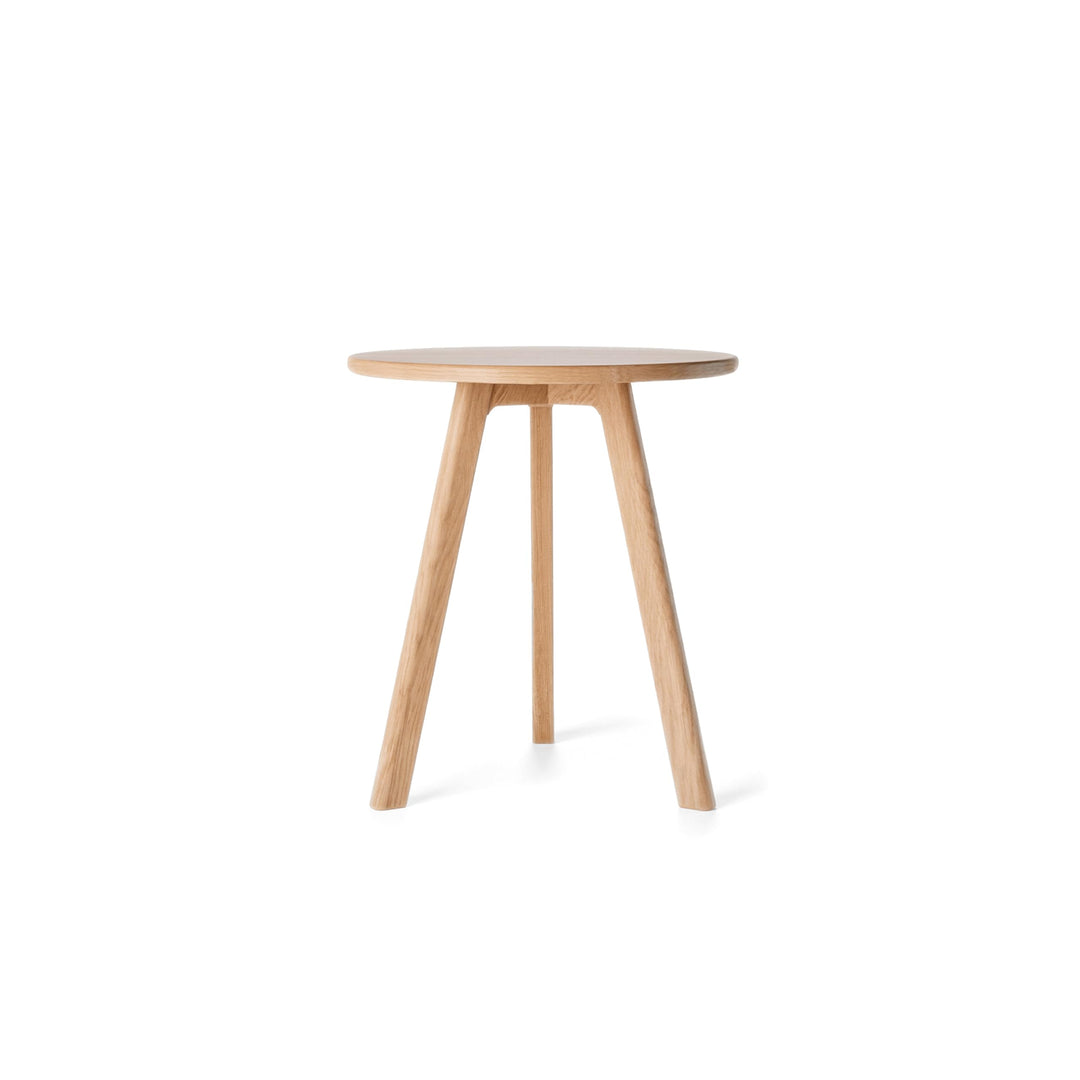 Beistelltisch Rund Walnussholz Massivholz Minimales Dunkles Holz Beistelltisch Skandinavischer Beist
