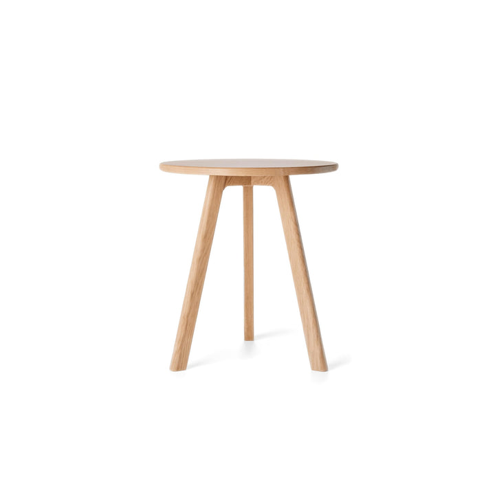 Beistelltisch Rund Walnussholz Massivholz Minimales Dunkles Holz Beistelltisch Skandinavischer Beist