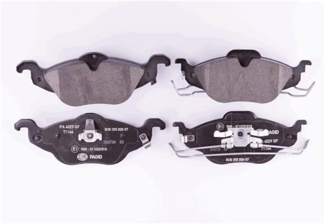 HELLA PAGID 8DB 355 008-571 Bremsbelagsatz - T1164 - Dicke/Stärke: 17.3mm - Bremssystem: Teves - mit
