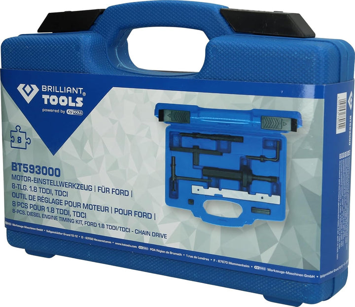 BRILLIANT TOOLS BT593000 Motor-Einstellwerkzeug für Ford 1.8 TDDI, TDCI [Powered by KS TOOLS]
