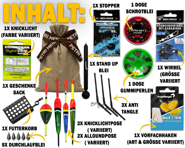 Angel-Berger Allround Geschenkset Angelset