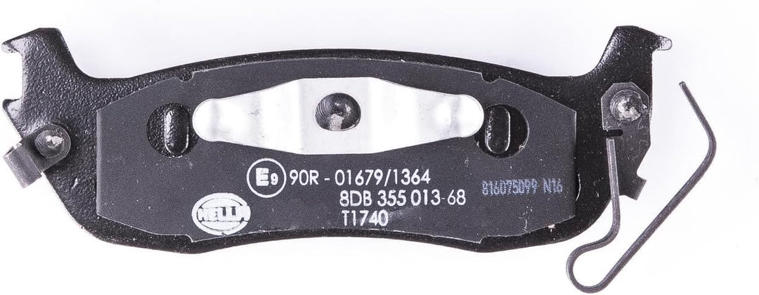 HELLA PAGID 8DB 355 013-681 Bremsbelagsatz - T1740 - Dicke/Stärke: 17.1mm - Bremssystem: Bosch - mit