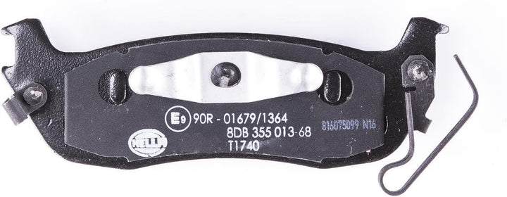 HELLA PAGID 8DB 355 013-681 Bremsbelagsatz - T1740 - Dicke/Stärke: 17.1mm - Bremssystem: Bosch - mit