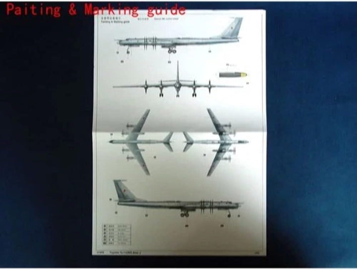 Trumpeter TRU01609 1609 Modellbausatz Tupolev Tu-142 MR Bear-J