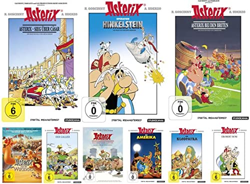 Asterix und Obelix Fan Edition - neun der besten Zeichentrickfilme, DVD