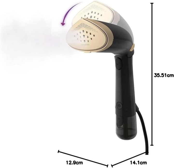 Philips Steamer 7000 Series - 1500W, 28 g/min Dampfleistung, zugespitzte Heizplatte aus Metall, 2 ab