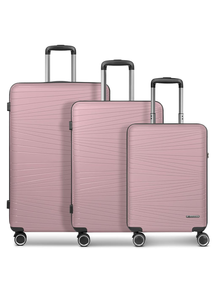 Franky Dallas 3.0 Hartschalen-Kofferset 3 teilig | Trolley-Set ausgestattet mit TSA-Schloss, 4 Rolle