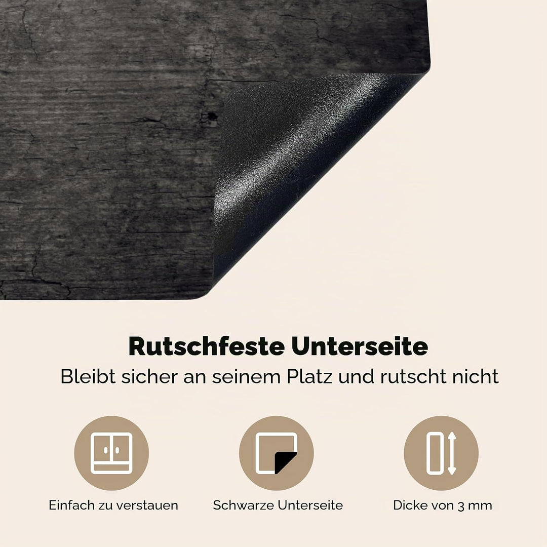 Herdabdeckplatte Einteilig Induktionsmatte Küche Abdeckung Ceranfeld Herd Abdeckplatte Deko Vinyl Ma