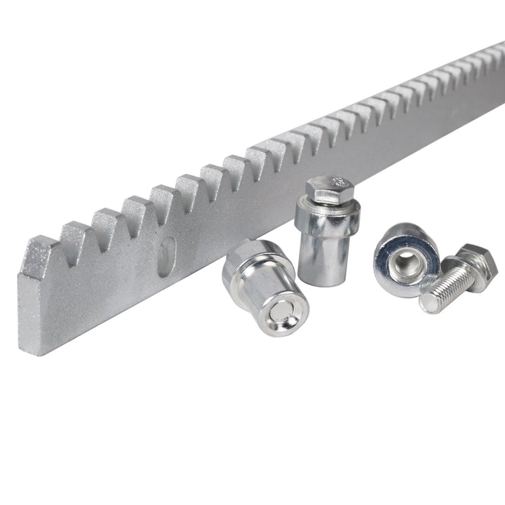 Zahnstange 30x8 / 1005 mm für Schiebetore bis 600 kg, Schiebetorantrieb, Zackenleisten Modul 4 Zahns